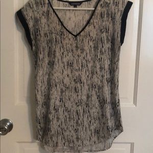 Black / White T-Blouse